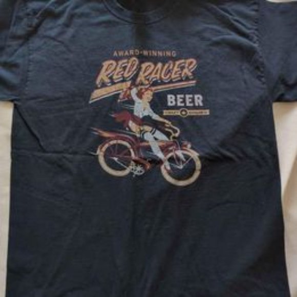 Red Racer Beer T Shirt - L - Picture 2 of 2